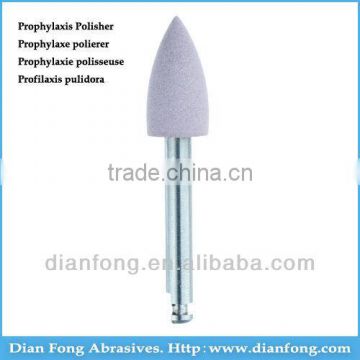 Cr103M Pink RA Shank Low Speed Bullet Silicone Rubber Prophylaxis Polisher For Polishing Ceramic Polisher Dental