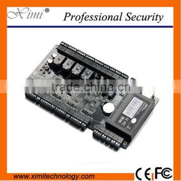 Card control panel reader door access control system 4 doors one way wiegand access control board