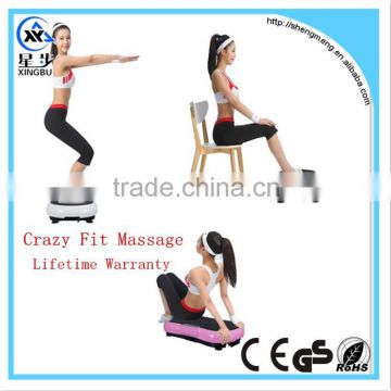 PROMOTION! 2015 crazy fit massage ultrathin vibration power board WITH FREE SHIPPING