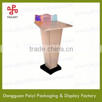 Promotion cheap useful floor stand acrylic cosmetic cabinet