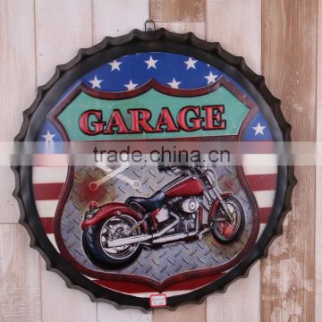 3D wholesale Vintage Beer Bottle Cap Wall Decoration Innovative Mural Wall Hanging for Home, Bar, Cafe (factory price) size:50cm