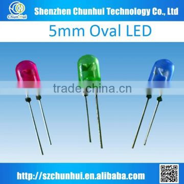 5mm oval led