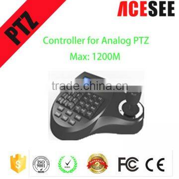 Quality supplier in guangzhou ACESEE cctv security system ptz keyboard controller with rs485/rs232