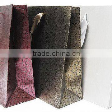 high quality customized art paper shoppingbags,kraft paper shopping bag wholsale