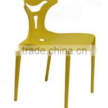 Modern design PP plastic stackable chair ZL-02-66