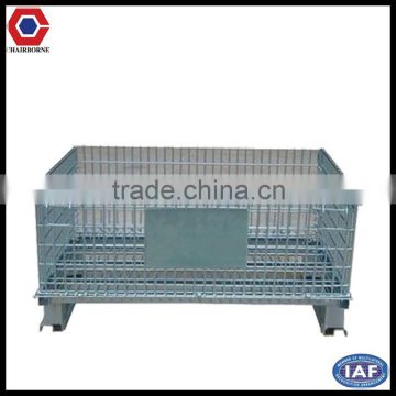 Unified specification fixed capacity galvanized surface Steel Pallet Cage