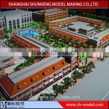 customize site project industral & office miniature building scale model making