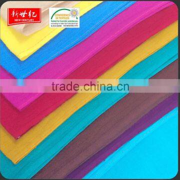 manufacturer make to order 45*45 100*80 110gsm solid rayon fabric, dyed rayon fabric for scarf/shirt/dress