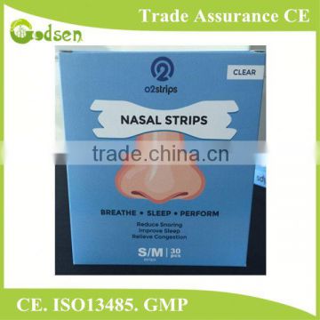 China cheaper clear passage nasal strips