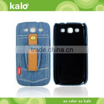 Denim Case with earphone winder for Galaxy S3 Case