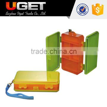 Lightweight durable plastic storage tote box for warehouse