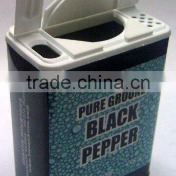 4oz Black Pepper Metal Can