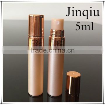 Wholesale refillable mini perfume bottle/plastic small breath spray bottle 5ml