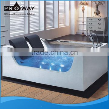 Whirlpool Massage Acrylic Small Bathtub Sizes Glass Bathtubs