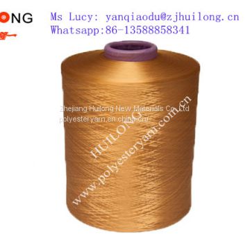 Huilong dope dyed DTY yarn AA grade 450/192