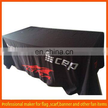 customized elastic polyester tablecloth