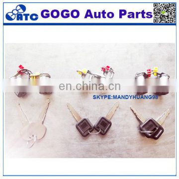 GOGO Auto parts Ignition switch Door Lock cylinder with key for I SUZU