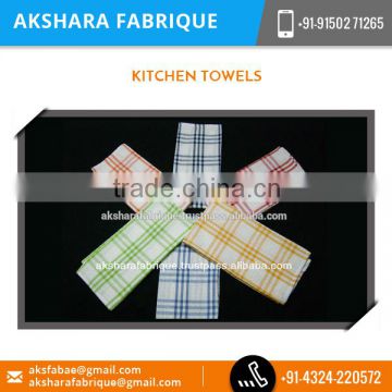 Excellent Finished and Light Weight Cotton Kitchen Towels