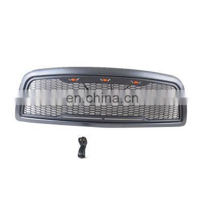 4x4 Off road front grille for Dodge Ram 09-12 accessories car grille with LED light