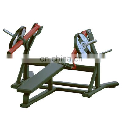 Commercial Weight Lifting Bench Flat Bench Press Gym Fitness Equipment Club Free Weight Commercial Sport Machine Plate Loaded Machine