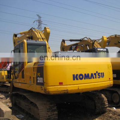Komatsu PC200-8 excavator, PC200-8 20ton crawler digger cheap in China