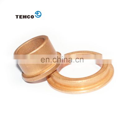 Factory Supplier Custom Bronze Metal Sintered Oil-Impregnated Sintered Bronze Bearing Bushing with Flange/Spherical/Washer Type.