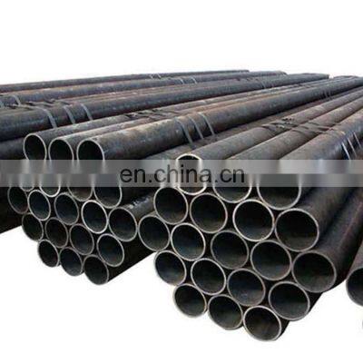 Ms Steel ERW carbon ASTM A53 black iron pipe welded sch40 steel pipe for building material