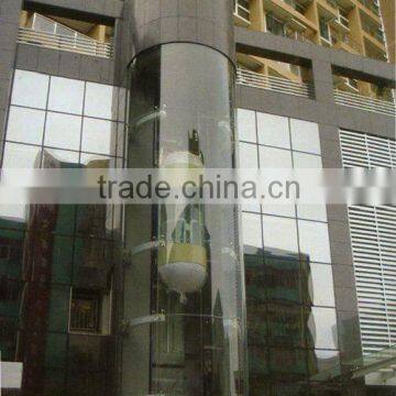 Sightseeing elevator Glass with laminated glass/tempered glass