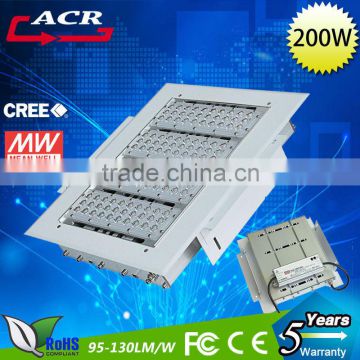 2015 Hot selling 200w led gas station canopy lighting/lamp