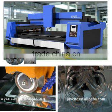 High Speed Auto CNC Glass Engraving Machine With Polishing Tool