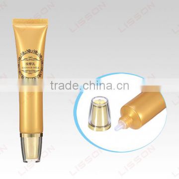 Round Cosmetic Hand Cream Plastic Tube With/Without Nozzle Plug