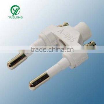 XY-A-048 Hot sell swiss plug adaptor with ROHS