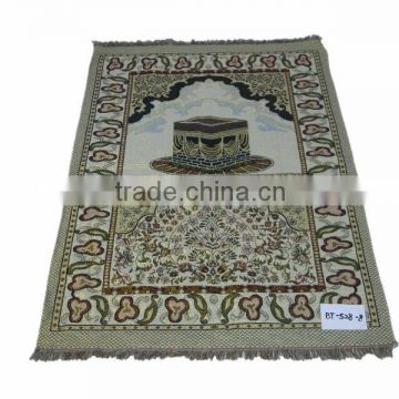 BT-528-8 Woven muslim prayer carpet and rugs