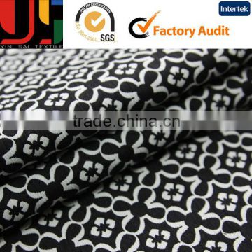 2014 polyester jacquard fabric for women's dress
