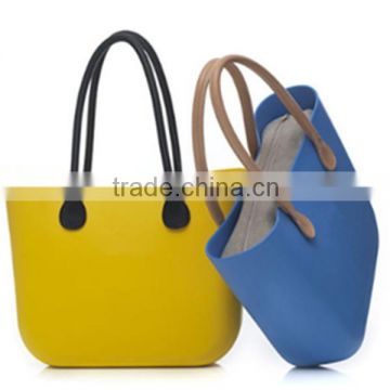 New arrival fashion silicone o beach bag,wholesale fashionable beach bag women,silicone o purse bag 2015