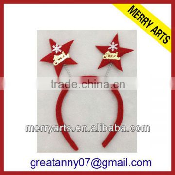 alibaba baby christmas headband wholesale christmas star headband decoration made in china