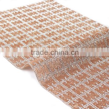 5 Yards China A Grade Best Quality Shiny Stones 24 Rows Sewing On SS16 Crystal AB Rhinestones Mesh Trimming