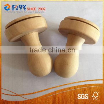 Hot sale custom wood stamp with handle