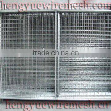 welded panel fence