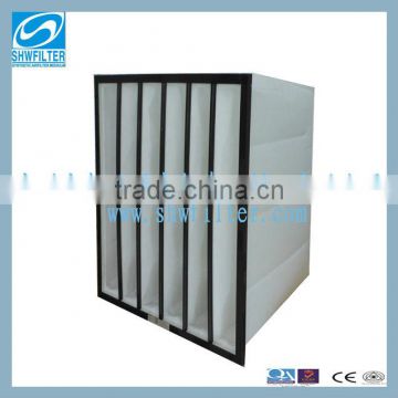 Synthetic Fiber Pocket Filter For Cleanroom