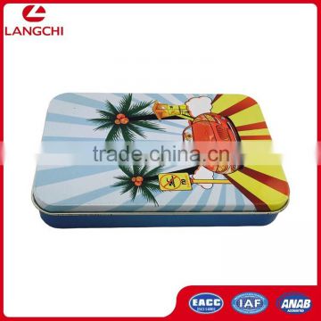 China Supply Rectangular Tin Candy Gift Box