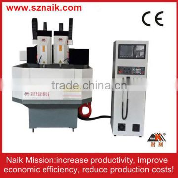 good quality double heads cnc machine for mold making 6060