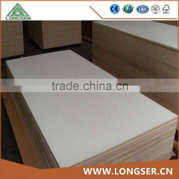 High Quality Hardwood core HPL plywood white color