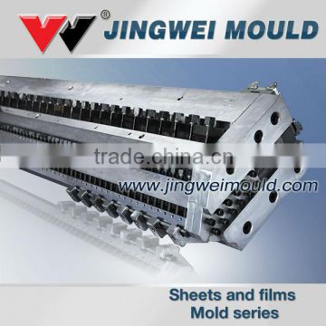 optical EPE foamed sheet/film t-die extrusion mold