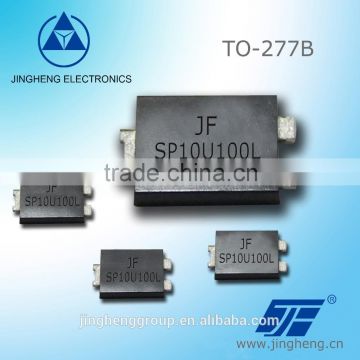 SP10U100L Low VF Schottky Diode with TO277 package