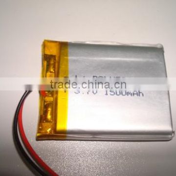 GEB704250 3.7V1500mAh rechargeable lipo battery with for sale price
