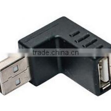 USB 2.0 A Male to A Female UP Type Angle 90 Degree Plug Adapter Extension Gender