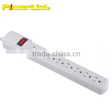 Z80003 UL/ETL 6 outlet power strip with surge protector
