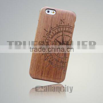 functional telephone accessory for iphone 5 case wood carving