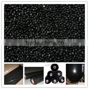 Conductive and flame retardant black mining gas pipe tube masterbatch